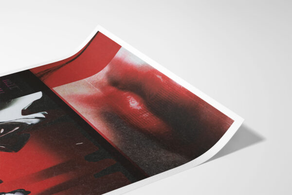 SCANZ 11 abstracte kunstwerk op 100% katoen papier