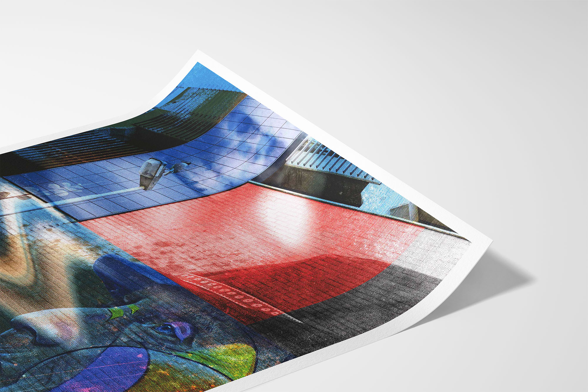 ScanZ 07 abstracte kunst op PhotoRag papier